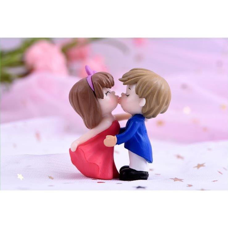 2 Chiếc Móc Khóa Đôi Hình Cô Dâu &amp; Chú Rể A07