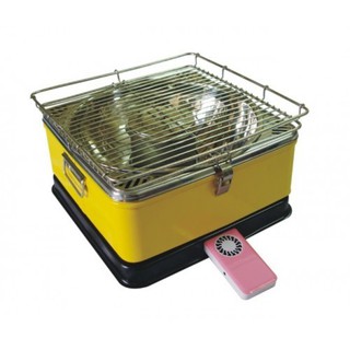 Bếp nướng than hoa không khói hộp vuông phù đổng - PD17-D115,có sạc phin