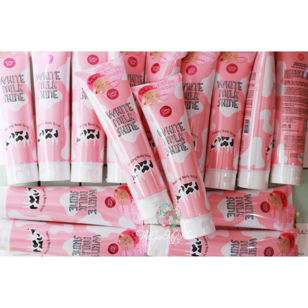 Gel Tẩy Tế Bào Chết Cathy Doll 320ml Giúp Làn Da Mịn Màng Ngăn Ngừa Mụn, Vết Thâm
