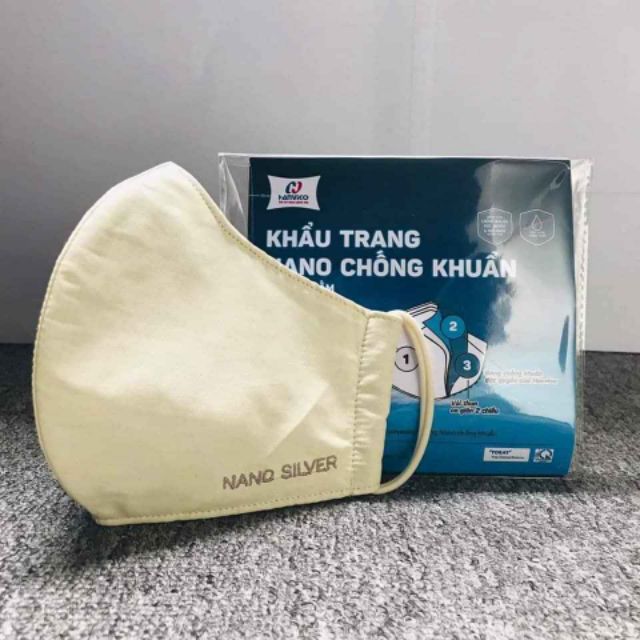 Khẩu trang NANO cao cấp thương hiệu Hanvico - Nhiều màu | BigBuy360 - bigbuy360.vn