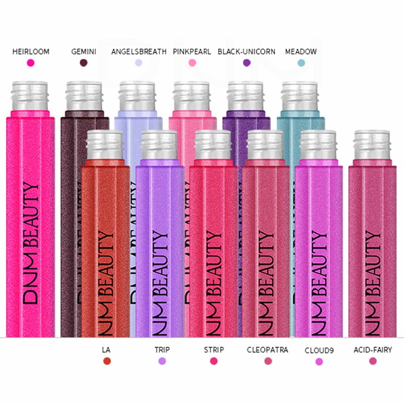 (hàng Mới Về) Son Môi Pujiangrunyong Màu Sắc Ánh Kim Không Dính Cốc Dễ Lên Màu | BigBuy360 - bigbuy360.vn