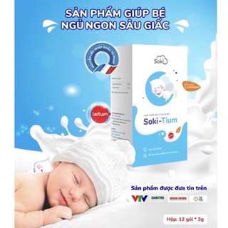 SOKI TIUM - SẢN PHẨM GIÚP NGỦ NGON, SÂU GIẤC