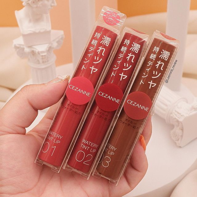 Son Tint Lì Cezanne Watery Lip Tint Nhật Bản