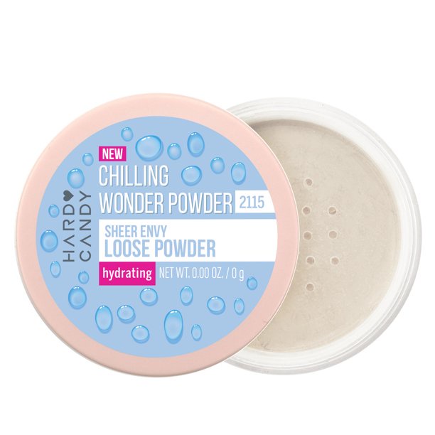 Phấn phủ không màu mát lạnh Hard Candy Sheer Envy Chilling Wonder Powder, translucent, 10.2g