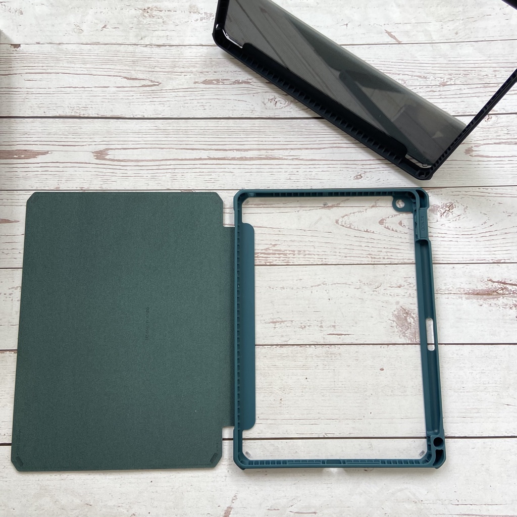 Bao da XUNDD iPad 10.2 inch   - Mặt lưng trong, Có ngăn đựng bút -