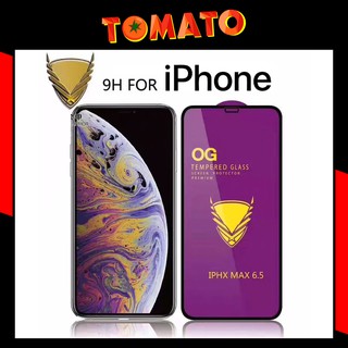 Kính Cường Lực Full Màn Giá Sỉ OG Tím Cho iPhone 6 / 7 / 8 / 6 Plus / 7 Plus / 8 Plus / X / Xr / Xs Max / 11 / 11 Pro