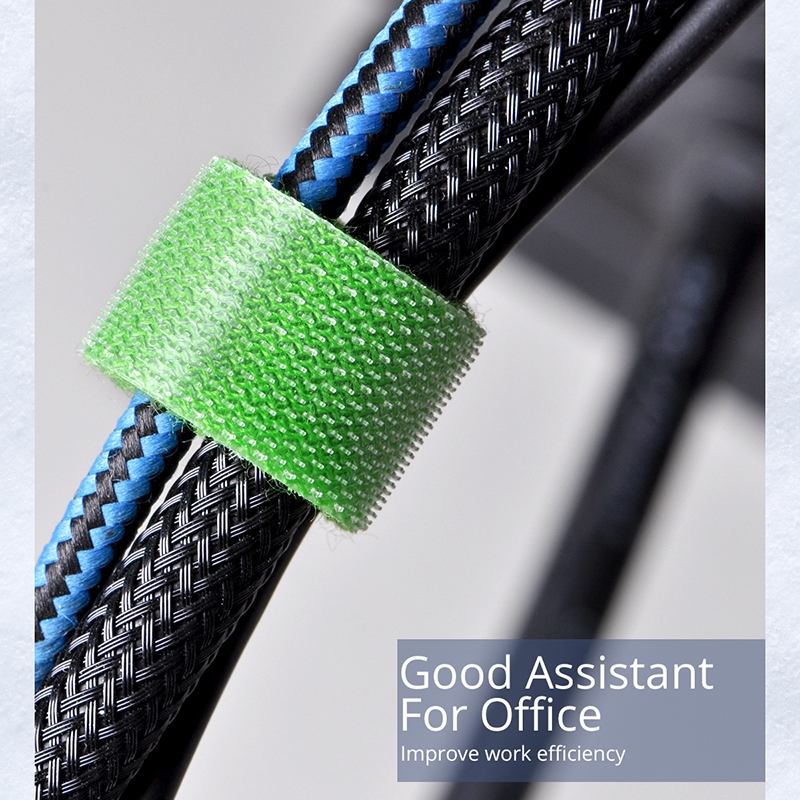 Bộ Miếng Dán HdoorLink Dùng Quấn Gọn Bảo Vệ Dây Cáp Chuột Tai Nghe HDMI