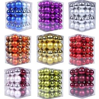 Set 24 Quả Châu Trang Trí Thông Noel