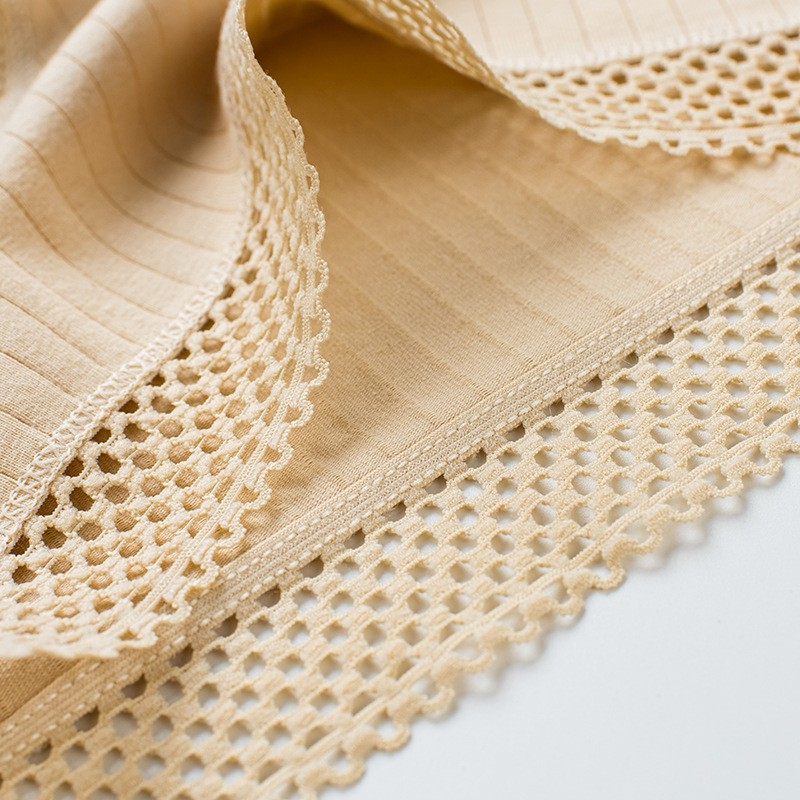 Quần Lót Nữ ❤️FREESHIP❤️  Quần Lót Cotton Tăm Gân Sọc Bản To Xuất Nhật