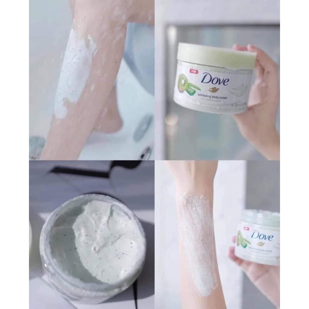 Tẩy tế bào chết DOVE Exfoliating Body Scrub 225ml