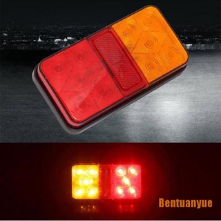 Set 2 đèn led hậu 12v 10 bóng cho xe hơi