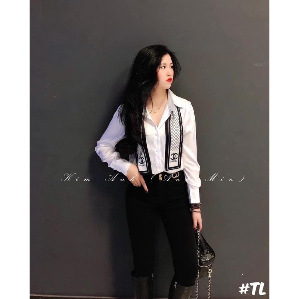 [Mã WASKT304 giảm 15% tối đa 30K đơn 99K] Áo sơ mi Trơn KÈM NƠ ( kèm ảnh thật,video) | BigBuy360 - bigbuy360.vn