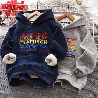 Áo nỉ hoodie cho bé trai bé gái từ 15-65kg áo khoác size đại - champion