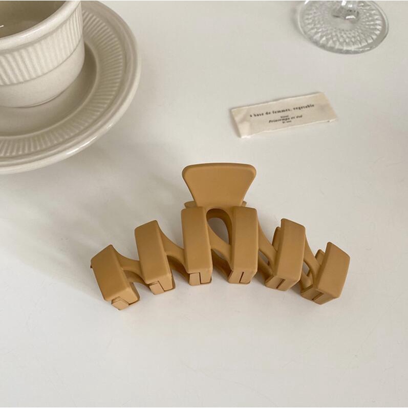 Bingo Kẹp Tóc Màu Nhám Xinh Xắn Cho Nữ