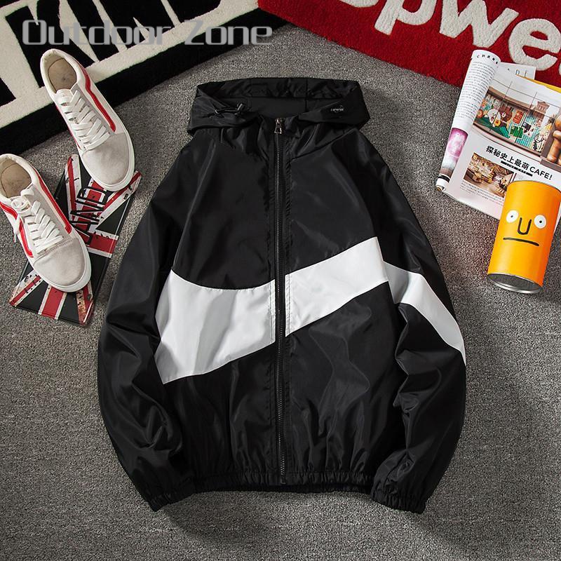 Áo Khoác hoodie Mỏng Chống Gió Chống Nước Chống Nắng Ngoài Trời plus size Cho Nam
