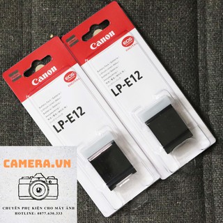 Hình ảnh Pin máy ảnh Canon LP-E12 (LP E12 ) dùng cho Canon EOS M, M2, M10, M50 , Canon EOS SL1(EOS 100D) chính hãng