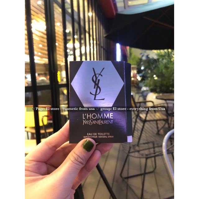 Vial nước hoa YSL và các loại từ các hãng