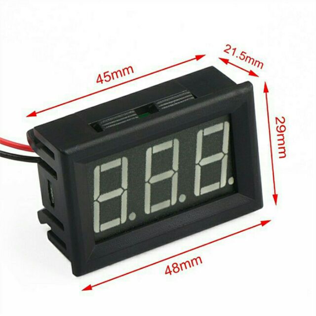 Vôn kế 4.5 - 30V DC  3 dây