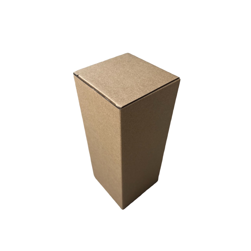 Hộp carton 10x10x25 nắp gài 2 đầu