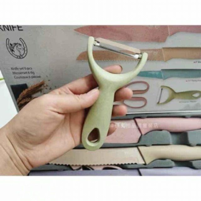 BỘ DAO NHÀ BẾP SẮC MÀU SIÊU SẮC BÉN Kèm 📷📷