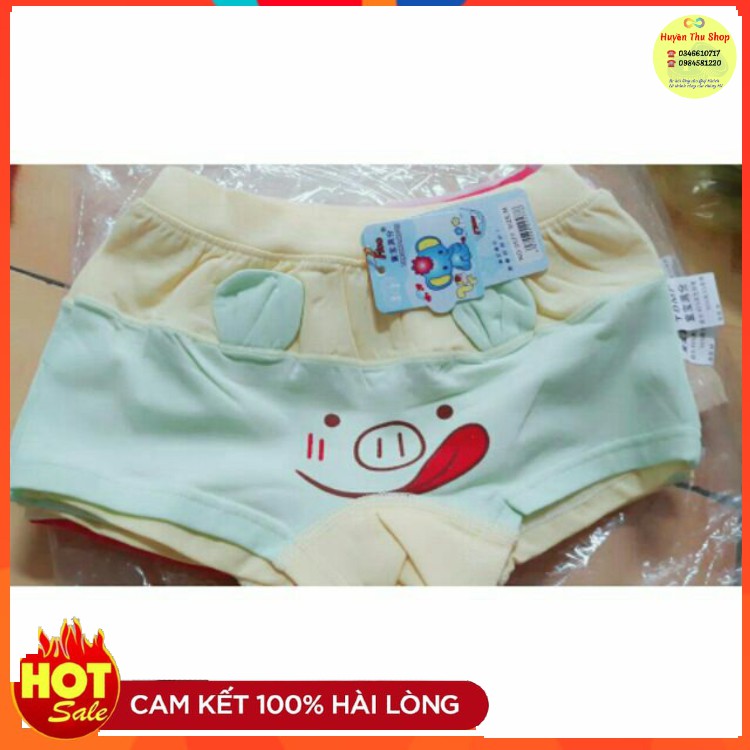 (Hàng đẹp) Quần đùi mặc trong váy hình mặt lợn siêu đẹp (9-15kg)