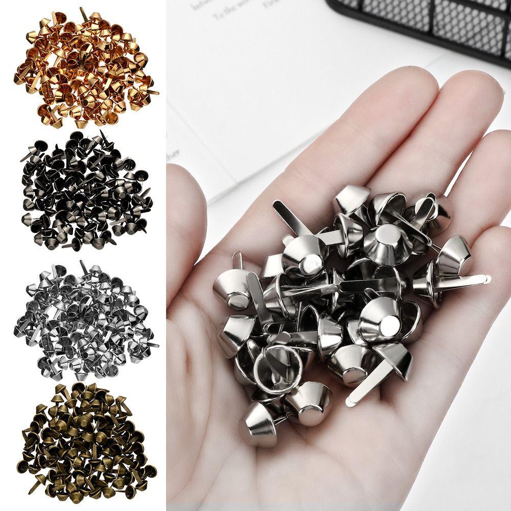 Set 100 Đinh Tán Kim Loại 12mm Chuyên Dụng Cho Làm Túi Xách / Đồ Trang Sức