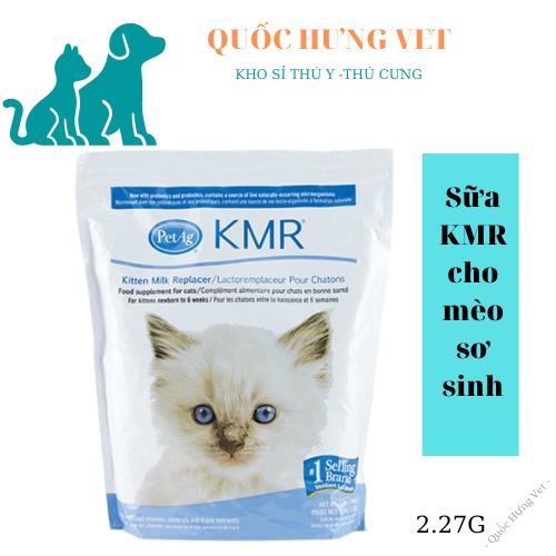 Sữa KMR cho mèo con thay thế sữa mẹ lon 340gr- QUỐC HƯNG VET