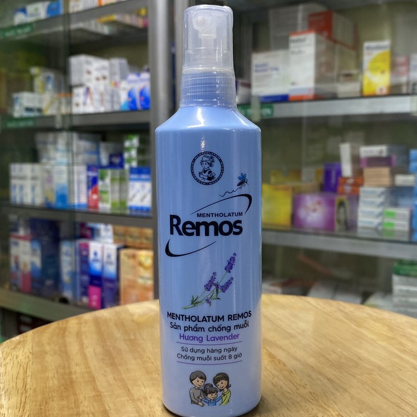 Xịt Chống Muỗi Remos Hương Lavender 150ml