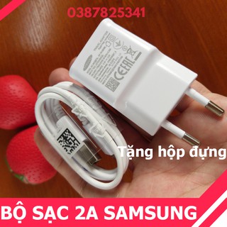 Bộ sạc samsung 5V 2A gồm củ sạc và cáp sạc micro usb