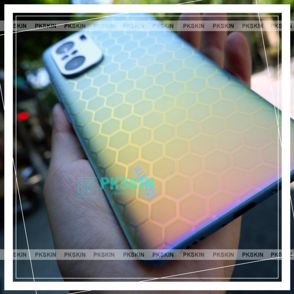 Miếng dán skin ppf full lưng viền 4D xiaomi K40 gaming, K40/K40 pro, xiaomi K50