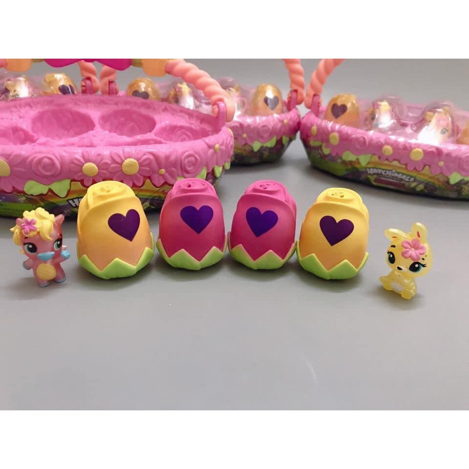 [CỰC SỐC] Trứng Hatchimal, Đồ chơi bóc trứng, Hatchimal mùa xuân, giỏ trứng vnxk