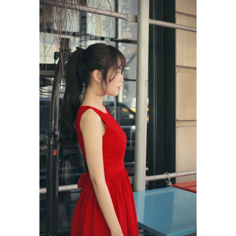 YW478 Đầm Xòe nữ hè sát nách hàng nhập