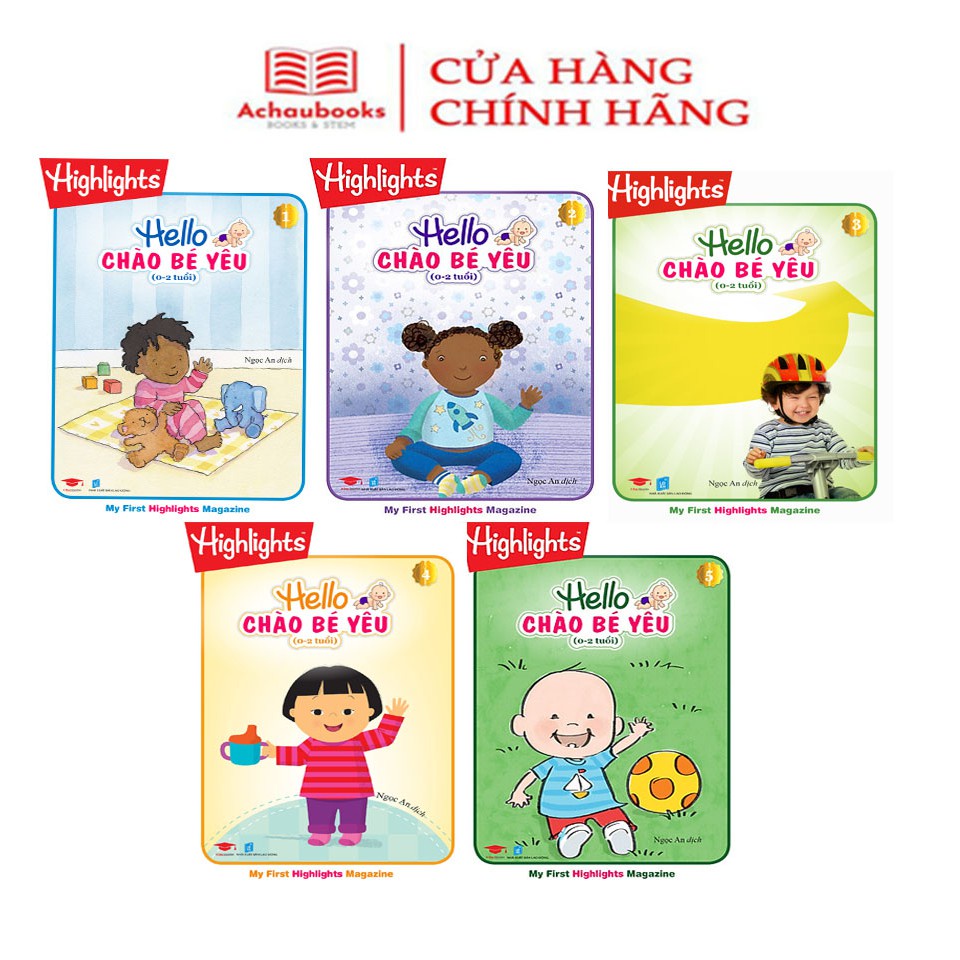 Sách - Hello chào bé yêu ( 0 - 2 tuổi )