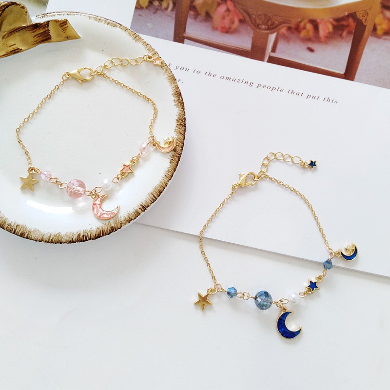 Lắc tay, vòng tay moon &amp; stars Novset