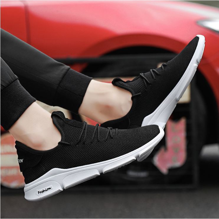 Giày Sneaker Thể Thao Nam Lưới Thoáng Khí Phong Cách Hàn Quốc G008 - Hàng nhập khẩu