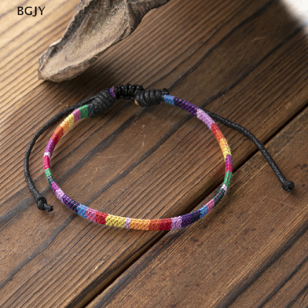 BGJY Women Men LGBT Gay Bracelet Bangle Chain Rainbow Couple Charms Jewelry Gifts NEW
