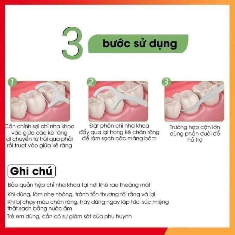 Tăm chỉ nha khoa chất lượng Nhật Bản hộp 50 cây - Tiệt Trùng Vệ Sinh Răng Miệng Chất Lượng Cao - HÀNG CÓ SẴN