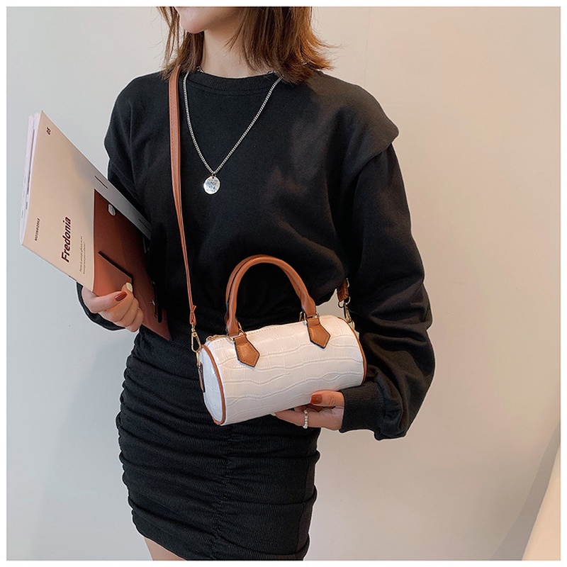 Túi Xách Đeo Vai / Xi Lanh Đơn Giản Mẫu Mới 2022 Hàn Quốc NB00426