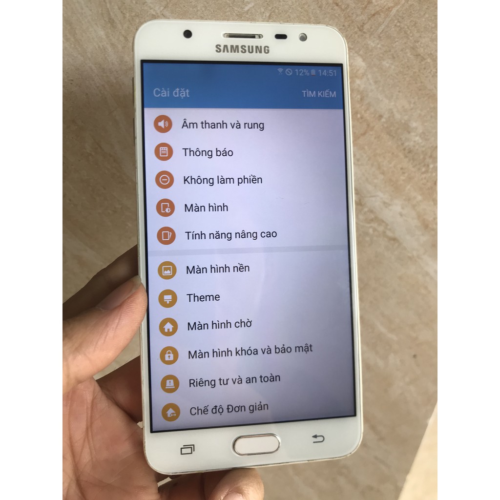 Điện thoại samsung J7 prime ram 3gb