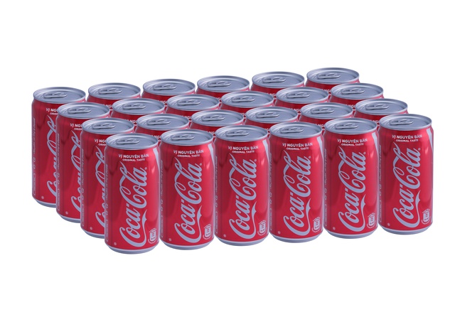 Thùng 24 Lon Nước Giải Khát Có Gas Coca-Cola 235ml/lon