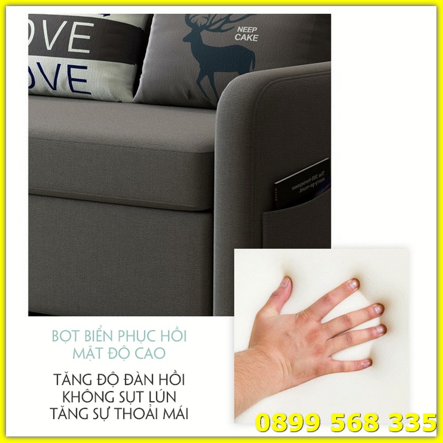 Ghế Sofa Giường Thông Minh, Sofa Giường Phong Cách Châu Âu Mẫu Mới Nhất, Ghế Sofa Kiêm Giường Gấp Gọn Đa Năng