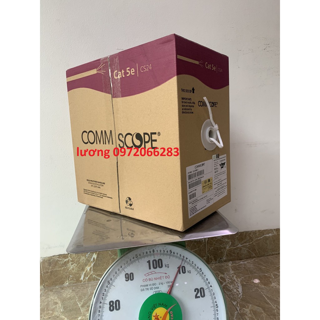 Cáp mạng lan cat5 commscope mã 6-219590-2