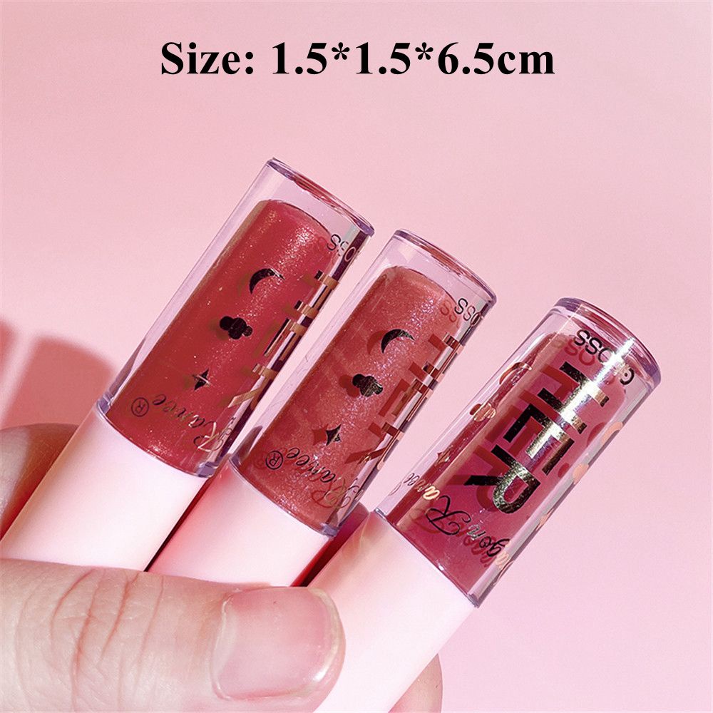 Son Môi Dạng Lỏng Chống Thấm Nước Dưỡng Ẩm Lâu Trôi Hiệu Ứng Gương Thời Trang