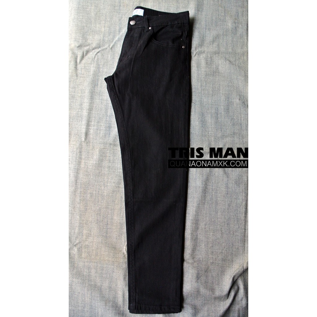 Quần Jean Nam Đen Trơn Thời Trang | BigBuy360 - bigbuy360.vn