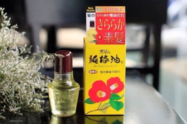 Tinh dầu hoa trà dưỡng tóc & da Oshima Tsubaki 40ml