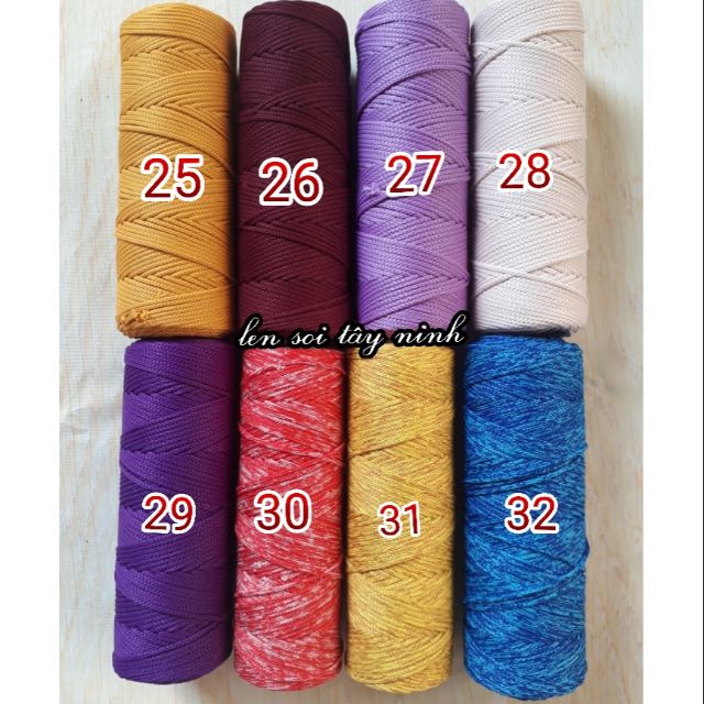 Dệt cuộn 100g sợi mã 25-32