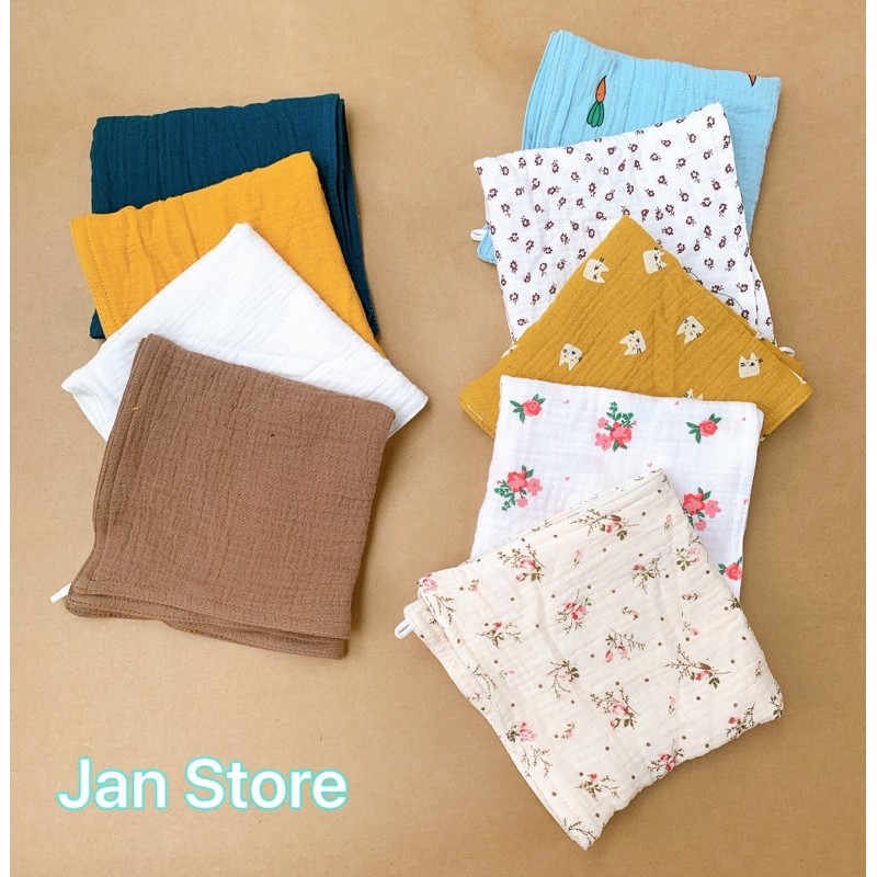 Khăn Xô Muslin 4 Lớp