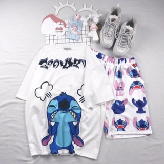 FULL SET SHORT CARTOON STICH 🍭🍭🍭