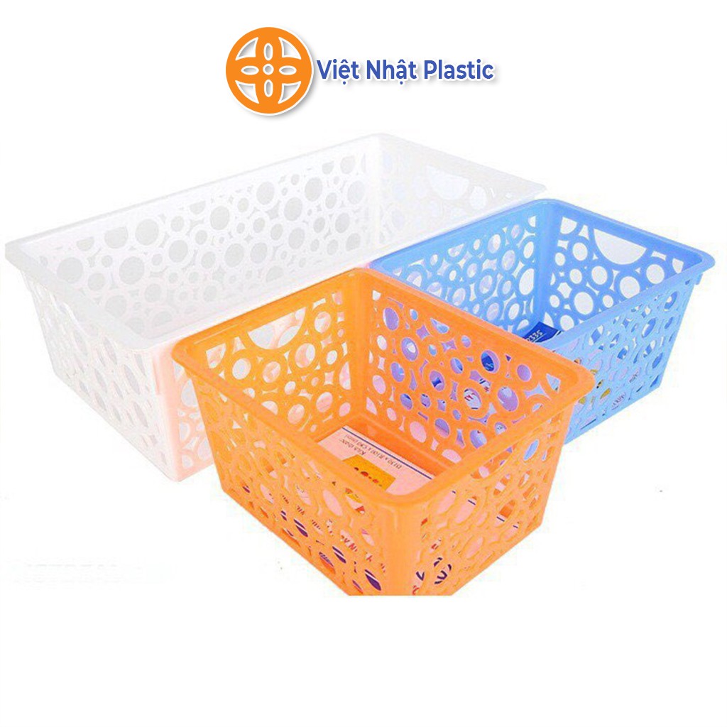 Giỏ nhựa đựng đồ đa năng Việt Nhật Plastic No 2335 2336