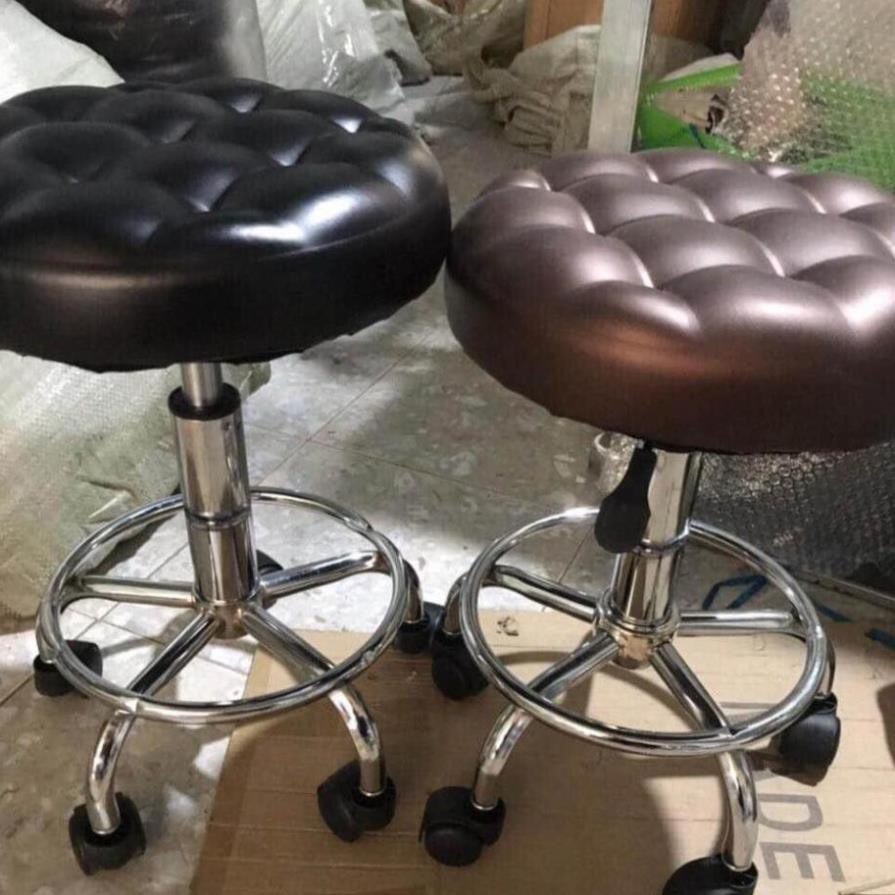 Bánh xe ghế spa xoay 360, 1 bộ 5 chân xoay